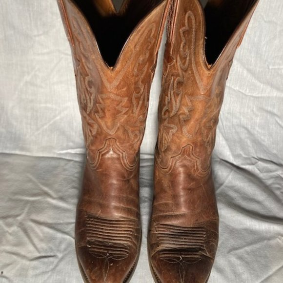 Luchese Cowboy Boots - Picture 1 of 14